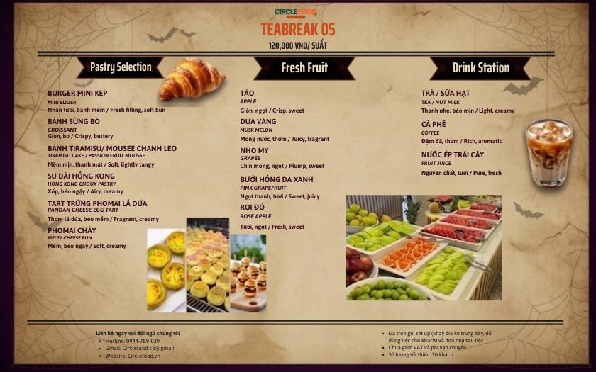 Menu Tea Break 05