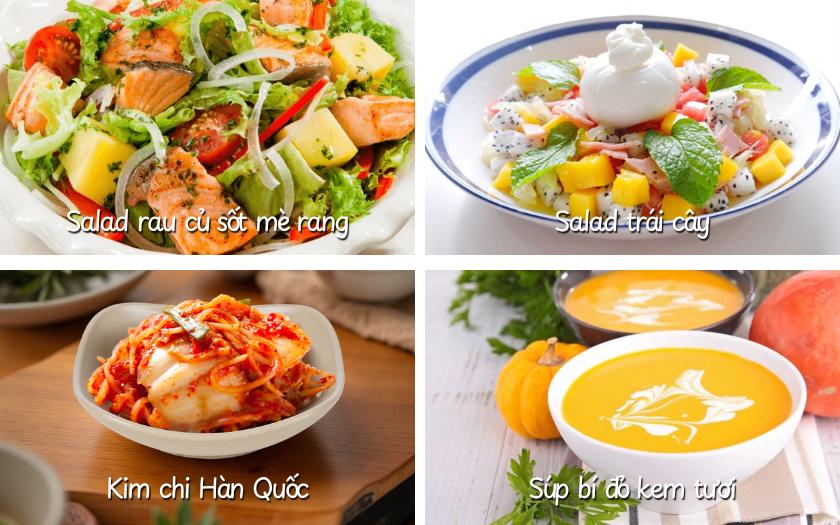 Một số món khai vị phổ biến trong menu tiệc nướng BBQ