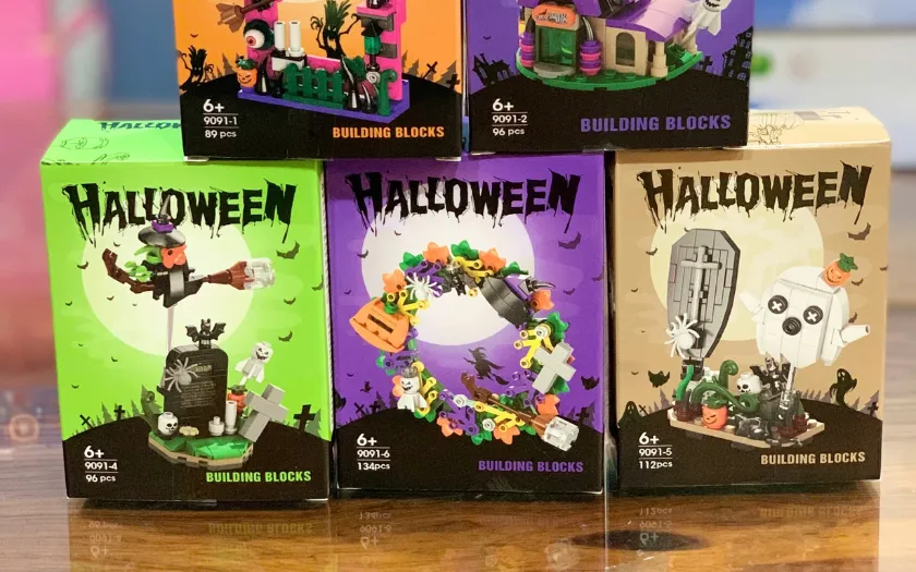 Khơi gợi niềm vui sáng tạo với bộ lego lắp ráp chủ đề Halloween