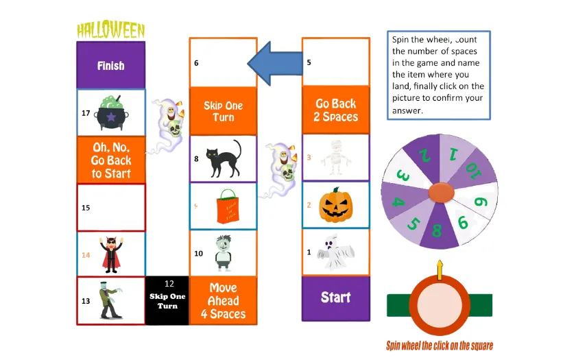 Board game Halloween mang đến hoạt động tương tác vui nhộn cho người chơi