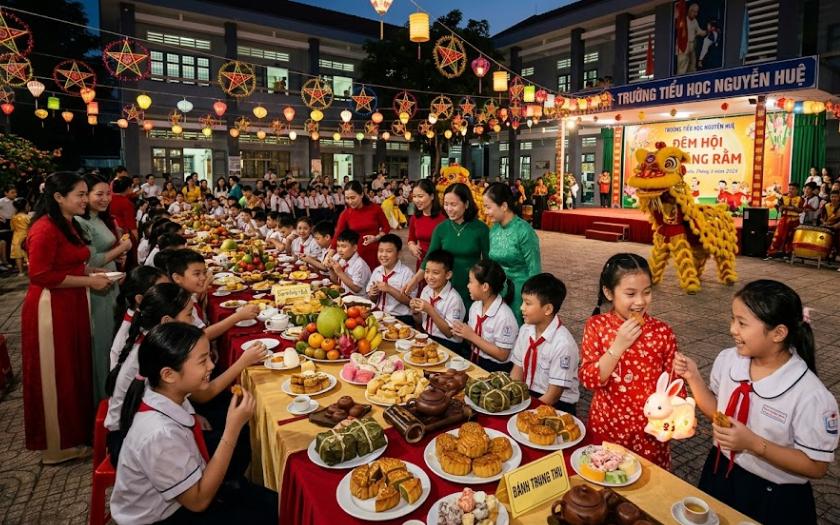Tiệc tea break Trung Thu cho trường học