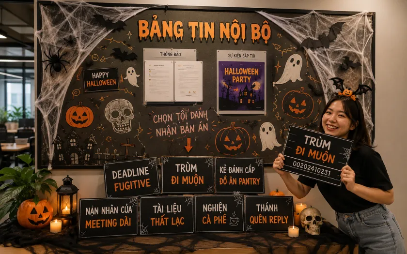 Bảng tin nội bộ – nơi những “tội danh” công sở được hé lộ