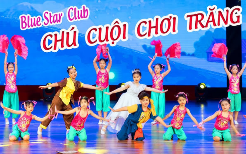 Văn nghệ Trung thu với tiết mục nhảy hiện đại giúp chương trình sôi động