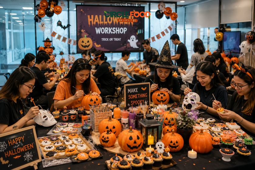 Workshop Halloween phù hợp với hầu hết nhân viên văn phòng