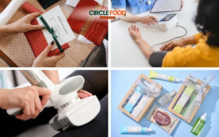 Quà chăm sóc sức khỏe và mỹ phẩm tặng đồng nghiệp nữ 8/3