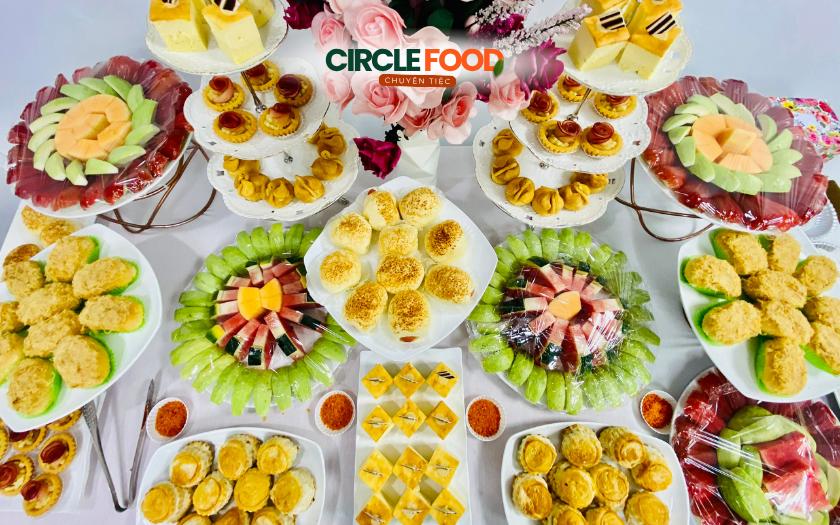 Thực đơn Tea Break Private Party đa dạng giúp chiều lòng mọi đối tượng thực khách