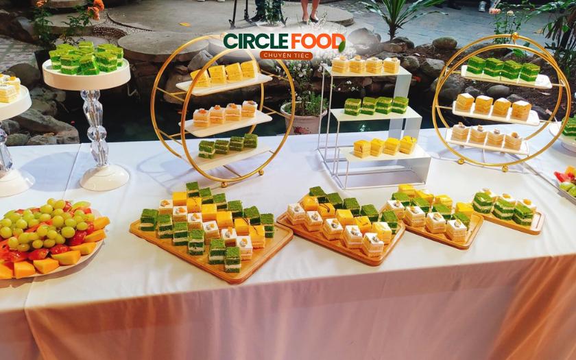 Tiệc Tea Break ngoài trời ngày càng được ưa chuộng