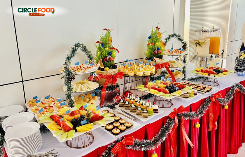 Circle Food cung cấp nhiều hình thức tiệc để doanh nghiệp lựa chọn theo đặc điểm từng sự kiện