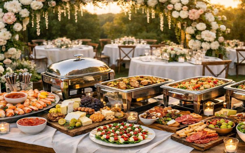 Thực đơn BBQ cho tiệc cưới với các món ăn đa dạng